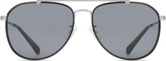 Coach HC7164 CR626 Polarized 936881 Mens Sunglasses Black Size 59