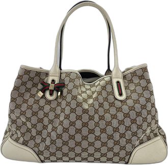 Gucci Beige Tote Bag (Pre-Owned)