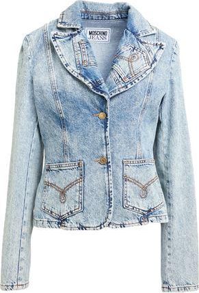 Moschino COATS & JACKETS - Denim outerwear on YOOX.COM