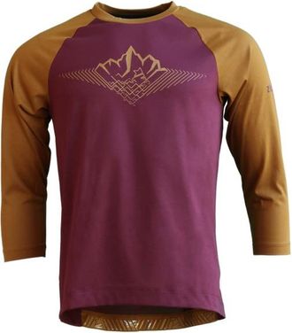 Zimtstern Pureflowz Shirt 3/4 Velotrikot f&uuml;r Herren | rot