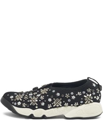 Dior Verfraaide sneakers - Zwart