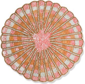 Tiramisu Garden Party Beaded Charger