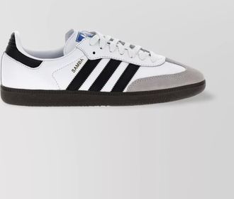 adidas leather low-top sneakers