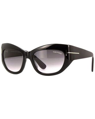 Tom Ford Womens Ft106501b 55Mm Sunglasses