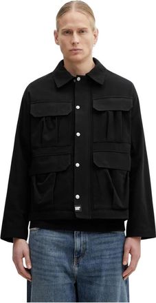 Neighborhood Hombre, Chaquetas, Negro, Talla: L