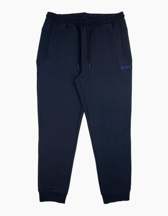 HUGO BOSS Mens Hugo Boss Hadiko 1 Metallic Logo Bottoms Navy 402 - Black - Size: 44/Regular