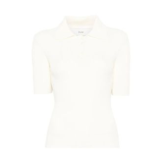 Dunst T-shirts and Polos - female - Dunst - Polo Shirts - Beige - M - Tops