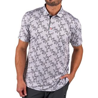 Black Clover Panda Luck Polo in Vanilla at Nordstrom, Size Xx-Large