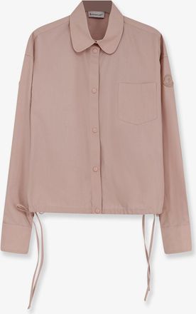 Moncler Camicia in cotone con coulisse - MONCLER - gender_Woman