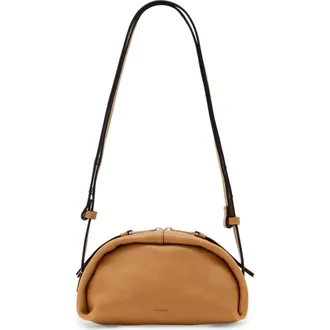 AllSaints Rosalie Arc Crossbody Bag in Toffee Brown at Nordstrom