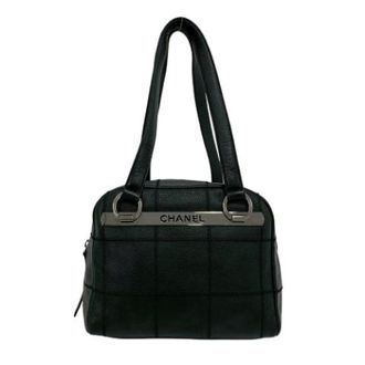 Chanel Pre-owned Vintage Schoudertas - Dames - Pre-owned - Zwart - Maat: ONE Size Leer