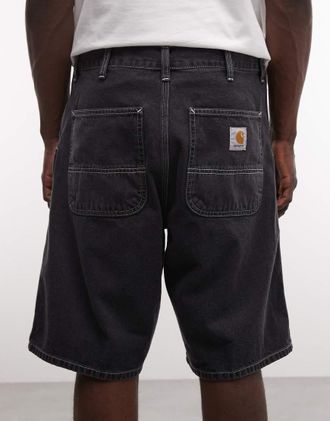 Carhartt Work in Progress Pantaloncini semplici nero slavato