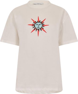 Never Fully Dressed Dames Marokko Zonne-T-Shirt (Wit)