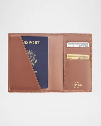 Royce Leather RFID Blocking Passport Case