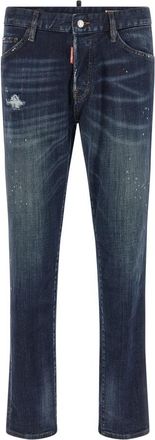 Dsquared2 Teddy Jeans - Heren - Slim Fit Jeans - Blauw - S - Katoen - Jeans