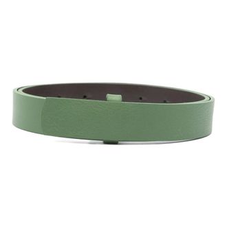 Ni&ugrave; Belts, unisex, Green, Size: M Adjustable Belt