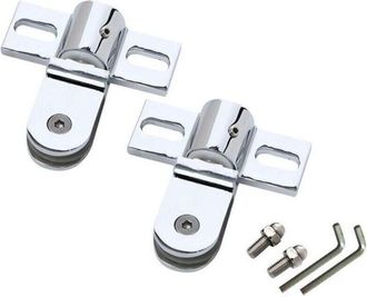 OEM Charni&egrave;re Pivotante - Pour Porte De Douche En Verre - Acier Inoxydable 304 - &Eacute;paisseur Verre 6 &Agrave; 10 Mm - 2 Pi&egrave;ces