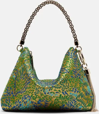 Jimmy Choo London Callie Small brocade tote bag