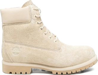 Timberland Heritage 6-Inch veterboots- waterdicht - Heren - Schoenen - Beige - Maat: 44 EU Zijde