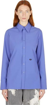 Eytys Klassieke Button Down Overhemd - Dames - Overhemden - Blauw - S - Overhemden