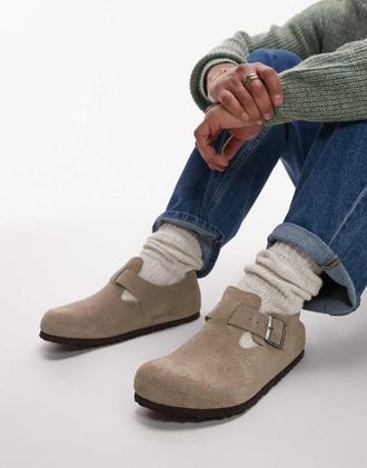 Birkenstock London - Scarpe unisex color tortora-Marrone