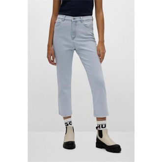HUGO BOSS Dames Hugo Gayang High-Waisted Jeans in Lichtblauw