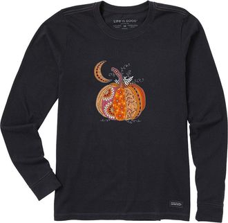 Life is good Long Sleeve Crusher T-Shirt