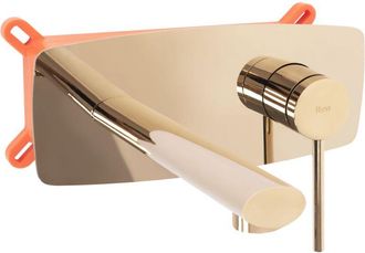 Rea Rubinetto lavabo da incasso REA oval gold + box