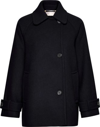 Inwear Jassen, Dames, Blauw, L, Single-Breasted Coats