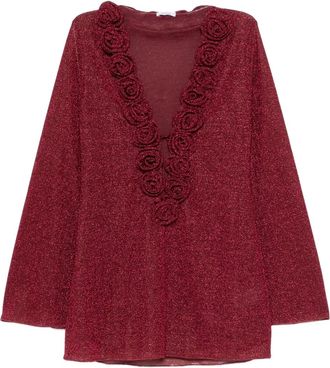 Oséree Abito Lumière Rose corto - Rosso