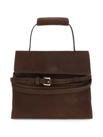 Moschino Tie Me leren handtas