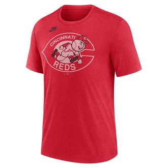 Nike Cincinnati Reds Cooperstown Logo Nike Mens MLB T-Shirt in Red | NJFDEX48R75-70U