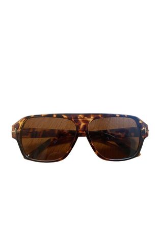Tom Ford Tortoiseshell Aviator Sunglasses