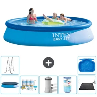 Intex Piscina Easy Set Redonda - 396x84 Cm - 7-piezas S30687