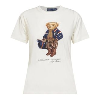 Polo Ralph Lauren Mujer, Camisetas, Blanco, Talla: XL