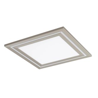 Lucande L&aacute;mpara De Techo Led leicy En Gris Metal - Lucande