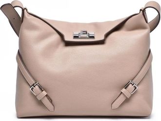Ermanno Scervino Tassen, Dames, Beige, ONE Size, Hobo Sally Schoudertas