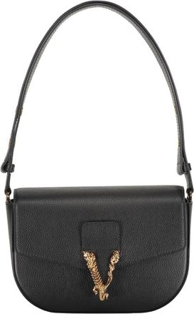 Versace Leather Shoulder Bag