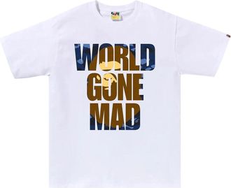 A Bathing Ape Color Camo WGM Ape Head Overlap T-Shirt White 1K80-110-024-WHITE