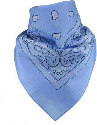 Harrys-Collection Mens Neckerchief - Blue - Light blue - One size