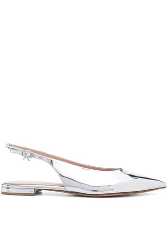 Gianvito Rossi Point Sling Back Ballerina
