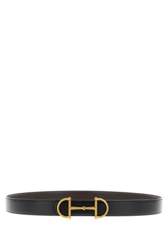 Gucci Black Reversible Horsebit Belt