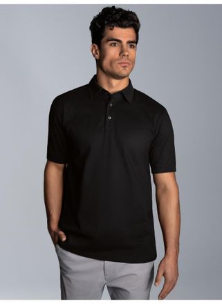 Trigema Poloshirt TRIGEMA TRIGEMA Business-Poloshirt, Herren, Gr. 4XL, schwarz, Piqu&eacute;, 100% Baumwolle, Basic, lang, ohne Ausschnitt, Shirts Poloshirt