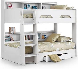Julian Bowen Orion Bunk Bed Single White - Julian Bowen | TJ Hughes