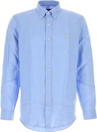 Polo Ralph Lauren Powder Blue Linen Shirt