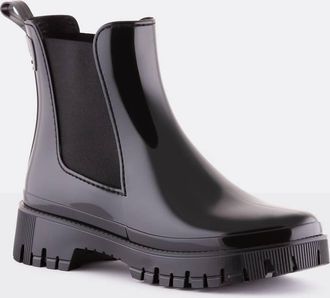 Lemon Jelly Womens Peachy Vegan Ankle Boots In Black