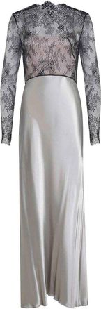 Alberta Ferretti Dress Made Of Shiny Satin