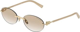 Tiffany & Co. Tf 3104D Zonnebrillen - Dames - Zonnebrillen - Geel - 56 MM - Accessoires