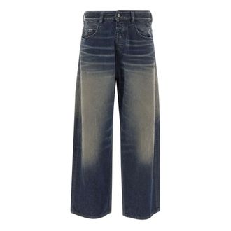 Diesel Wide Jeans, male, Blue, Size: W29 L32 1997 D-enim-M