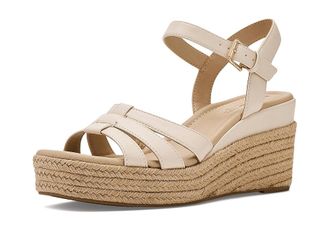 Life Stride Havana Espadrille Sandals Womens Wedge Shoes Cream : 6.5 W (C), Synthetic